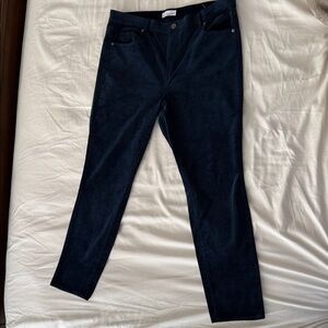 LOFT Women's Dark Blue Skinny Pants